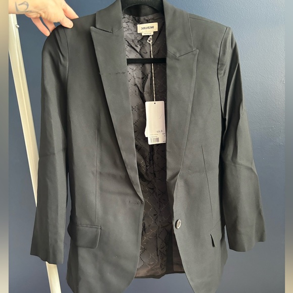 NWT Zadig and Voltaire skull blazer - Picture 5 of 9